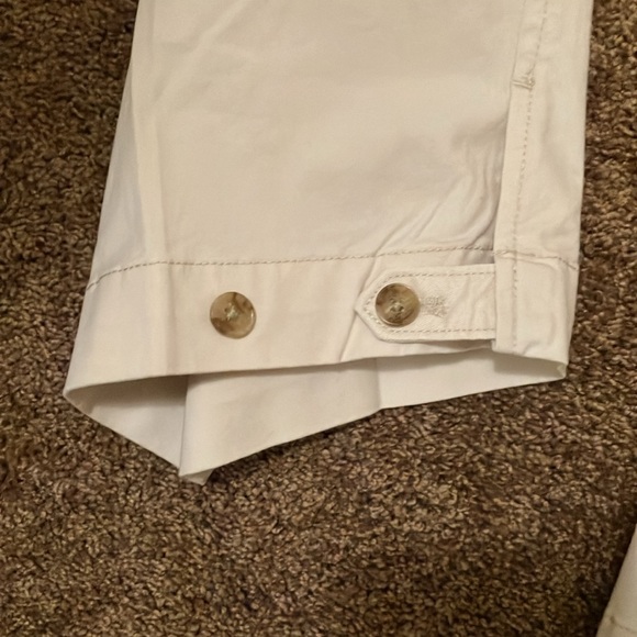 BANANA REPUBLIC.AUTHENTIC CHINO PANTS. SIZE 12. COMES WITH BELT.HAS POCKETS. NWT - Picture 4 of 12